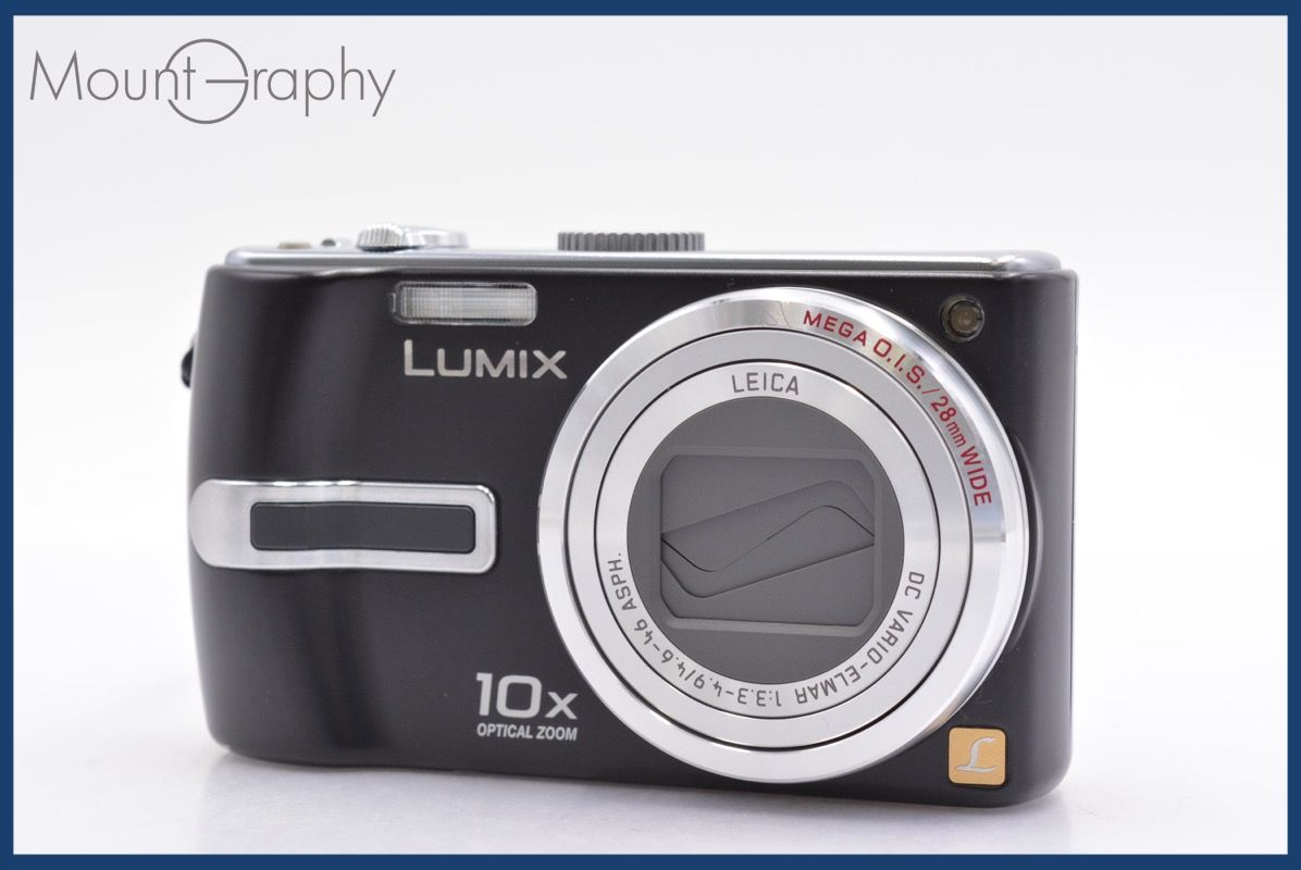 おすすめ ☆極上美品☆ パナソニック Panasonic LUMIX DMC-TZ3 10x ☆完動 デジタルカメラ