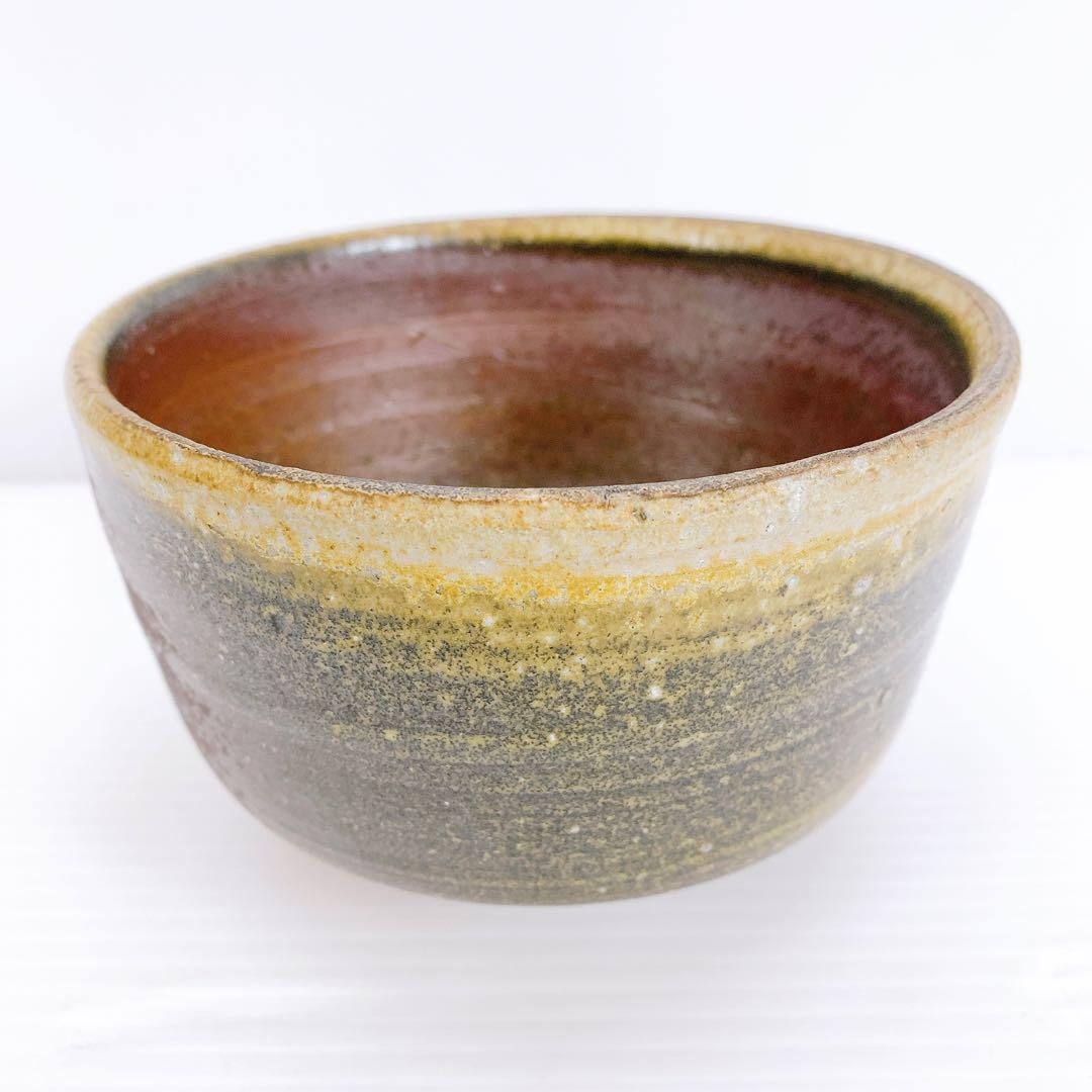 山本　出　作　備前焼　共箱　共布 茶道具　本物保証　茶碗　骨董品 山本 出 作 備前焼 共箱 共布 茶道具 本物保証 茶碗 骨董品