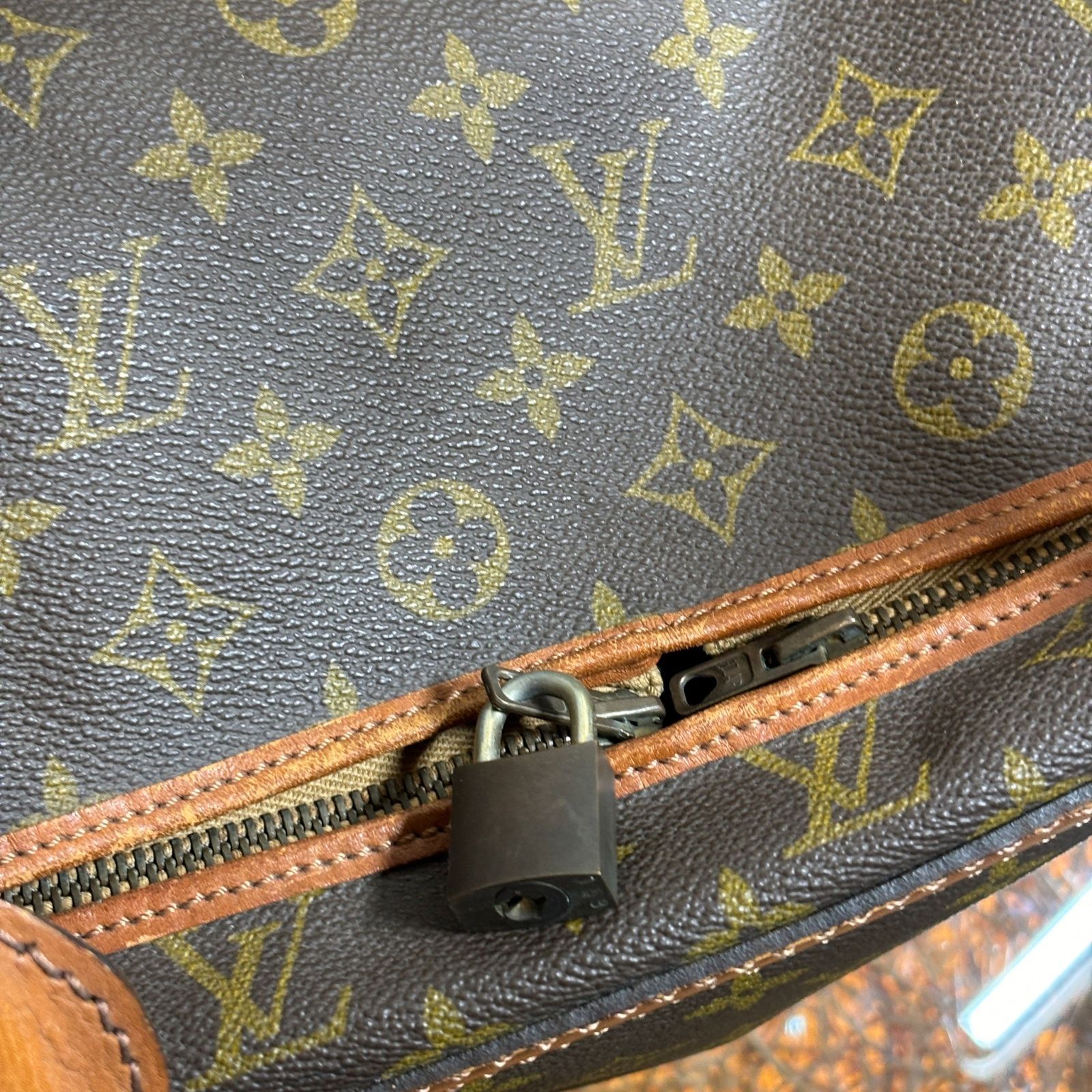 ルイヴィトン モノグラム ペットキャリー サックシャスール ボストン 0103