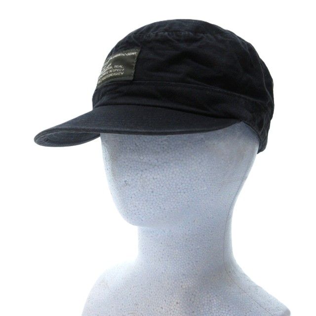 STÜSSY キャップ 古着 vintage ブラック stussy(ステューシー) 25SSユーズド加工キャップ ブラック