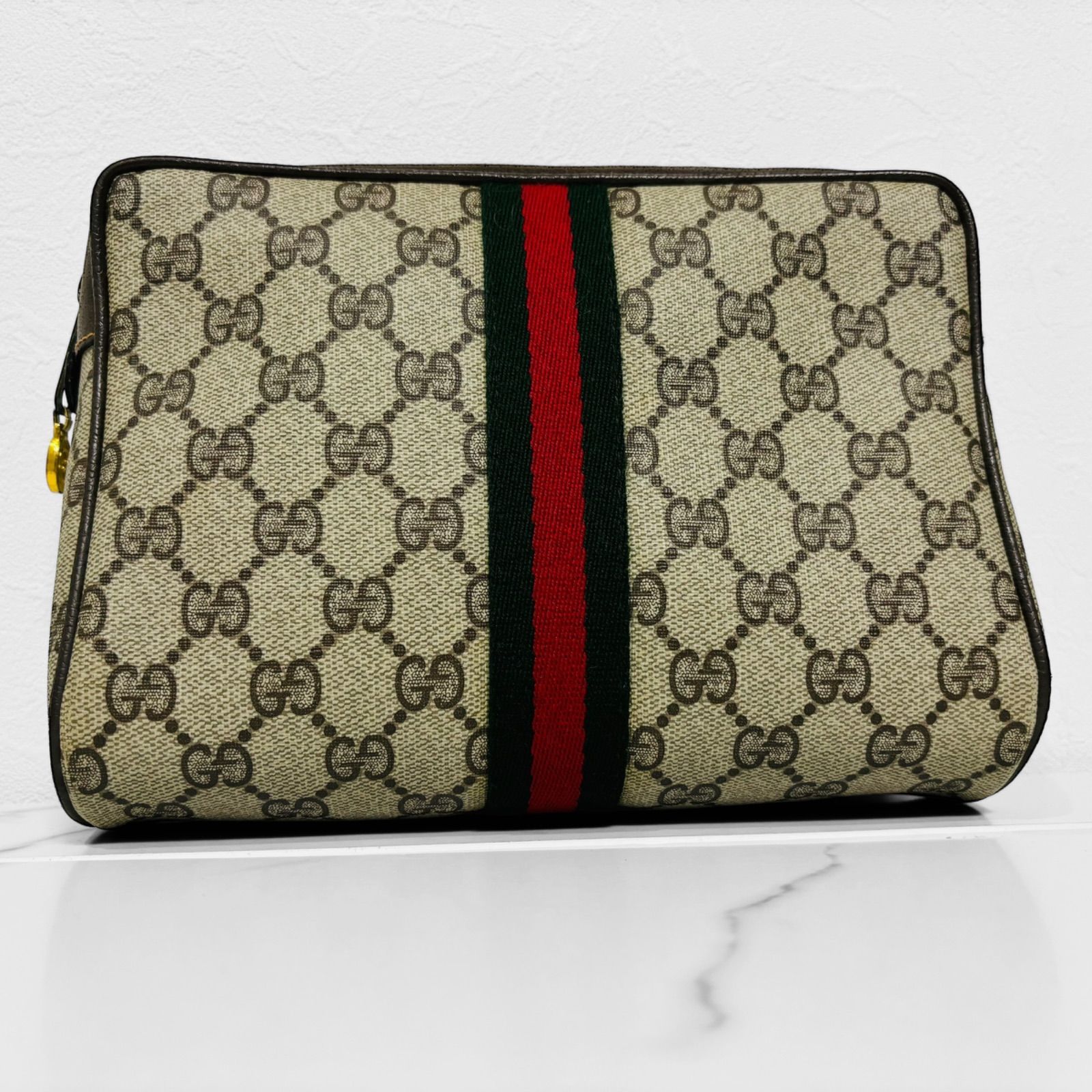 希少 GUCCI グッチ オールドグッチ セカンドバッグ クラッチ