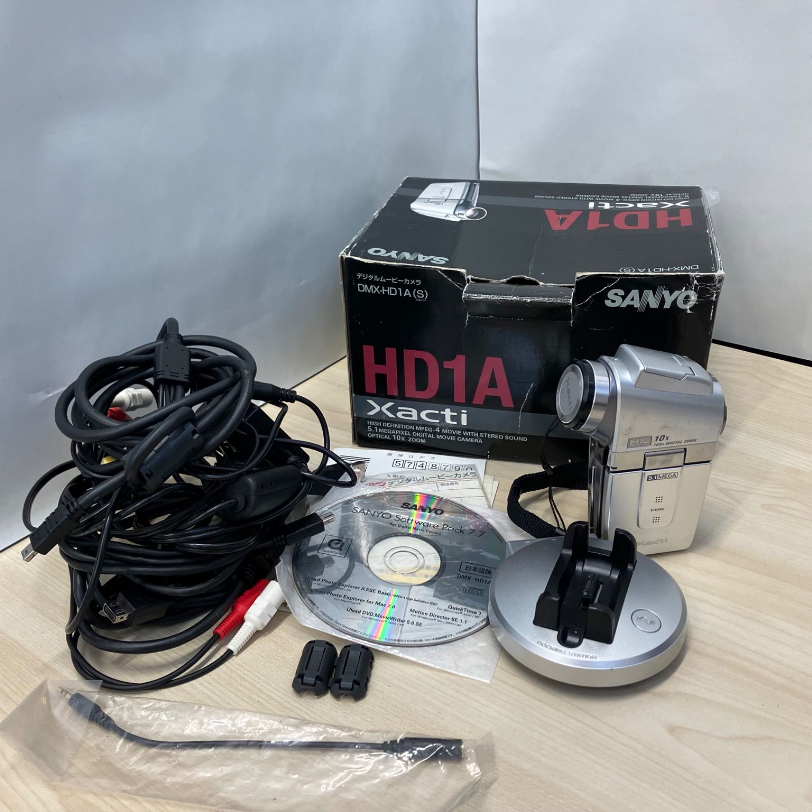 00089】 SANYO デジタルムービーカメラ Xacti DMX-HD1A - メルカリ