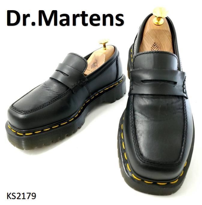 ドクターマーチン　PENTON BEX SQ PNY　UK3　厚底　ブラック ドクターマーチン PENTON BEX SQ PNY UK3 厚底 ブラック - メルカリ