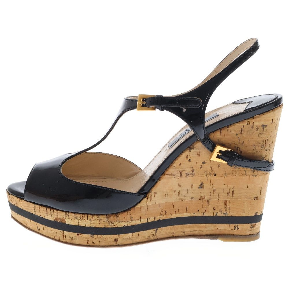 PRADA プラダ オープントゥ パテント ３６ 330325 PRADA プラダ オープントゥ パテント 36 330325