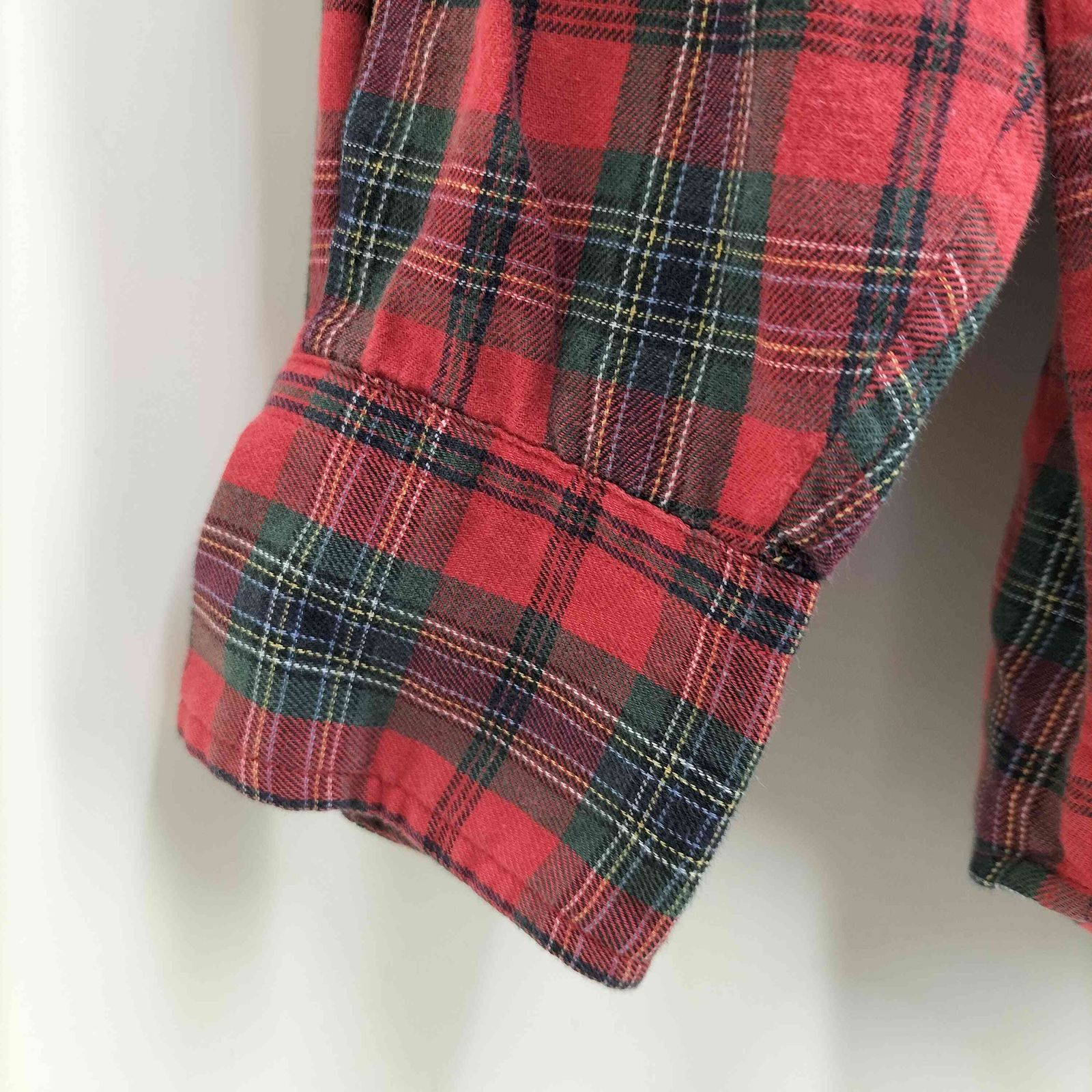 4XL相当・90s・ラルフローレン・ダーク・タータンチェック・ポニー刺繍・シャツ 古着通販】90's Ralph Lauren ラルフローレンスポーツ ポニー
