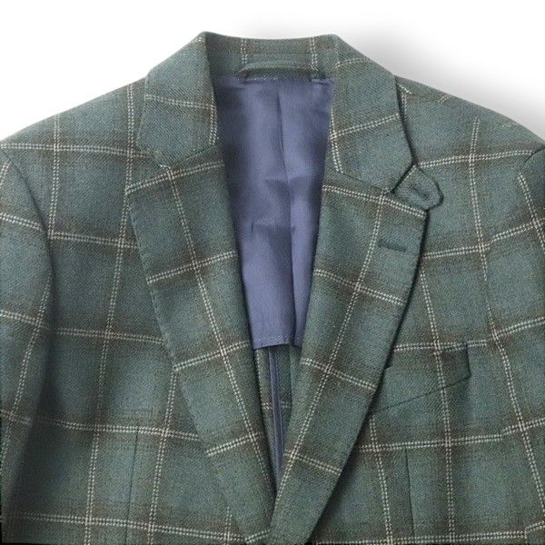 極美品 HACKETT ハケット英国製 ROBERT NOBEL 最高級 ツイードウール 2つボタン テーラードジャケット 緑  40R(JP:L)【参考価格￥93,500-】 - メルカリ