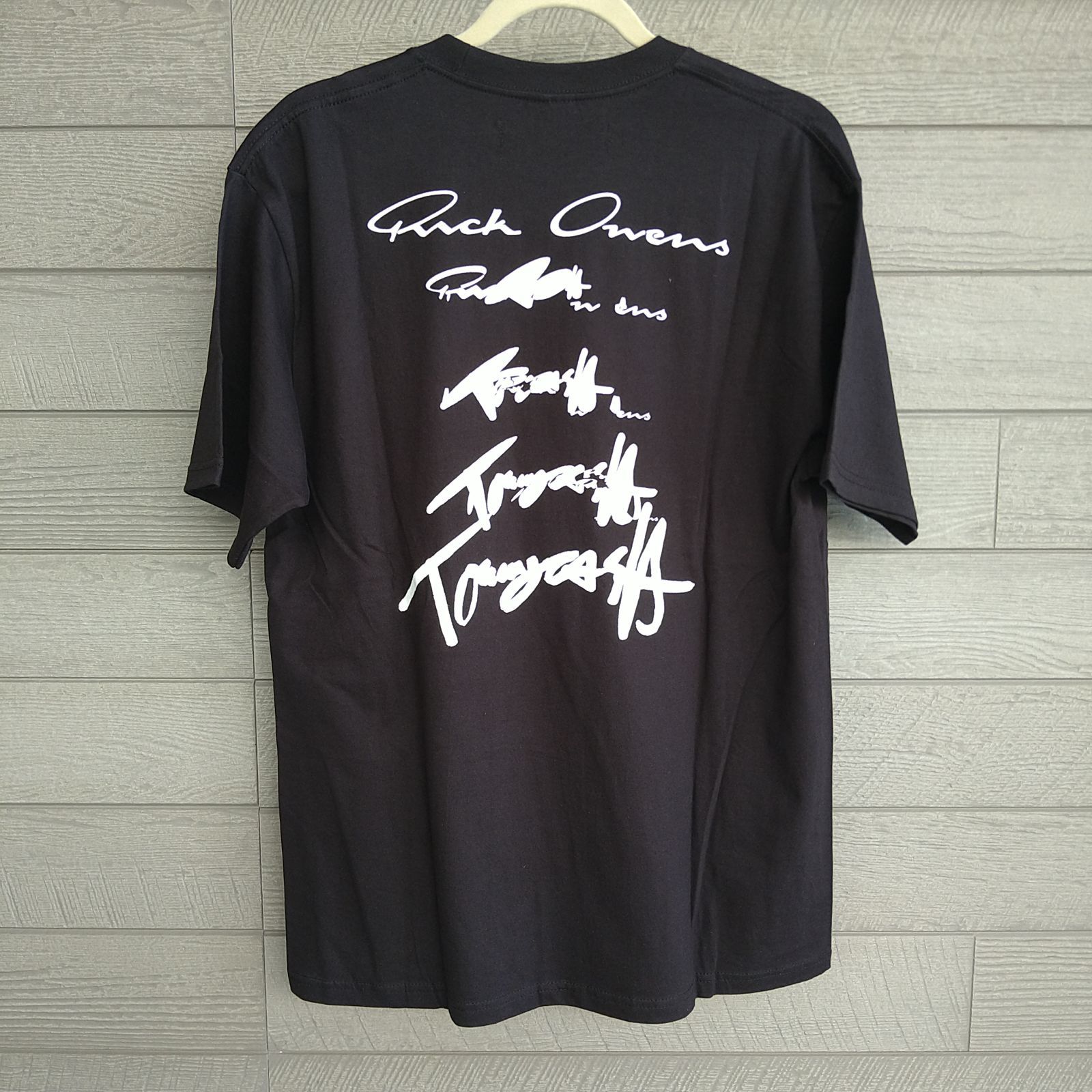 Rick Owens× cash コラボ Tシャツ S ☆日本未発売☆ 海外限定品☆ トミーキャッシュ リック