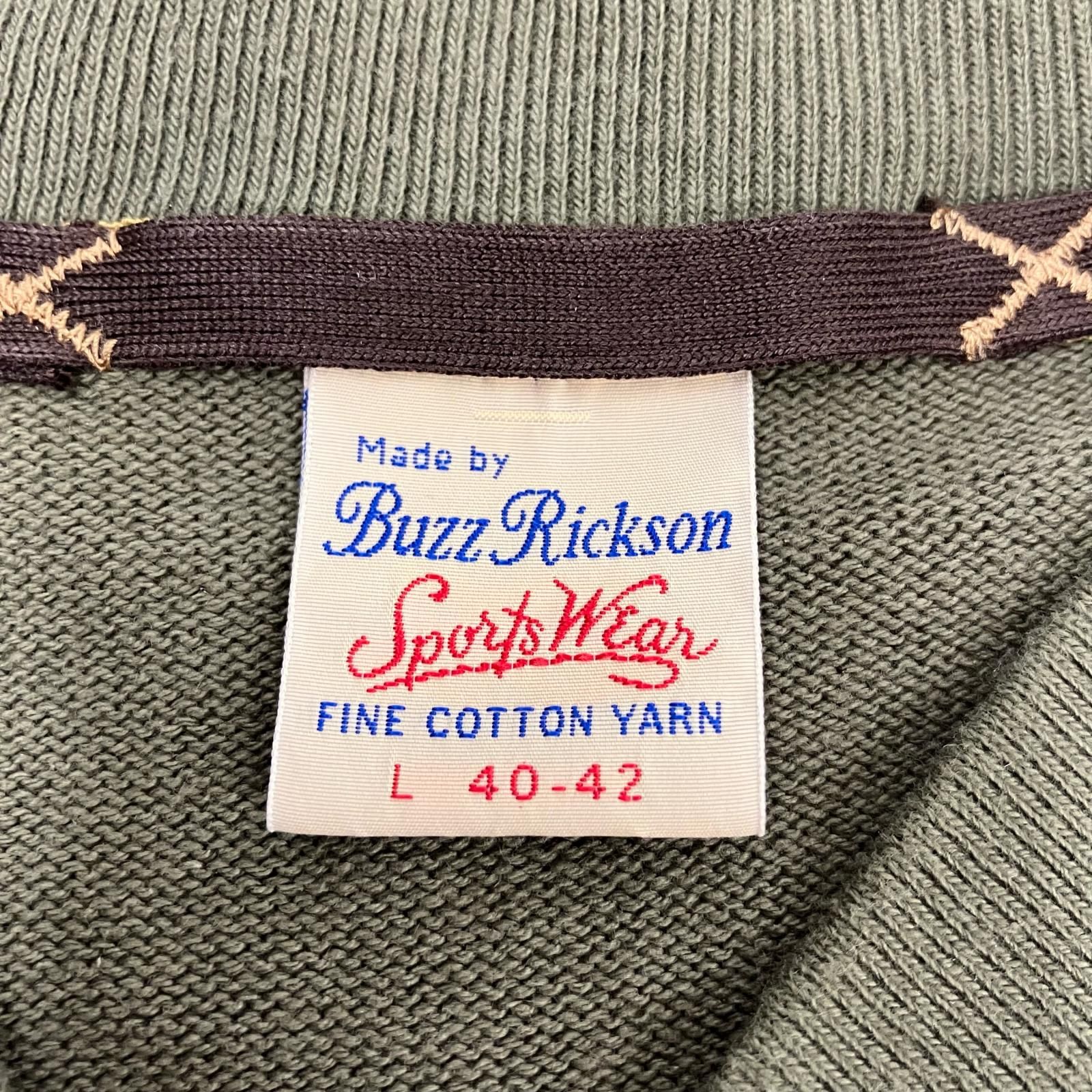 イオン広店 Buzz Rickson s バズリクソンズ ジャージ C-2 TYPE HEAVY COTTON JERSEY BR69444 カーキ サイズ L 96 USTAUSTRALIA_COM_AU
