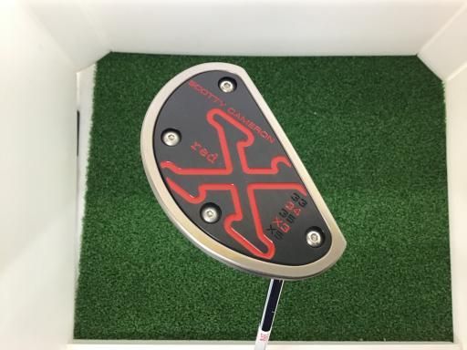 タイトリスト SCOTTY CAMERON RED X3 34インチ パター PT スチール フレックスその他 メンズ 男性用 右利き 右用 Cランク ゴルフクラブ