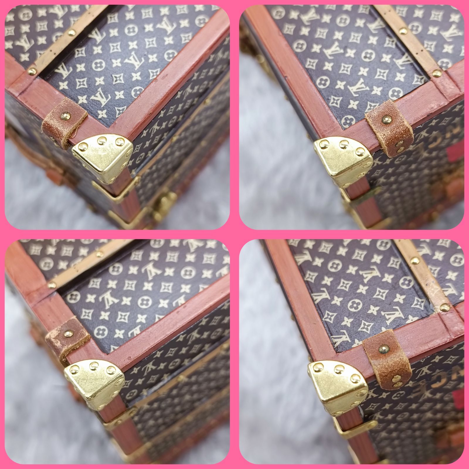 ルイヴィトン VUITTON ペーパーウエイトトランクケース LOUIS VUITTON/ルイ・ヴィトン】 ミスフランス トランク