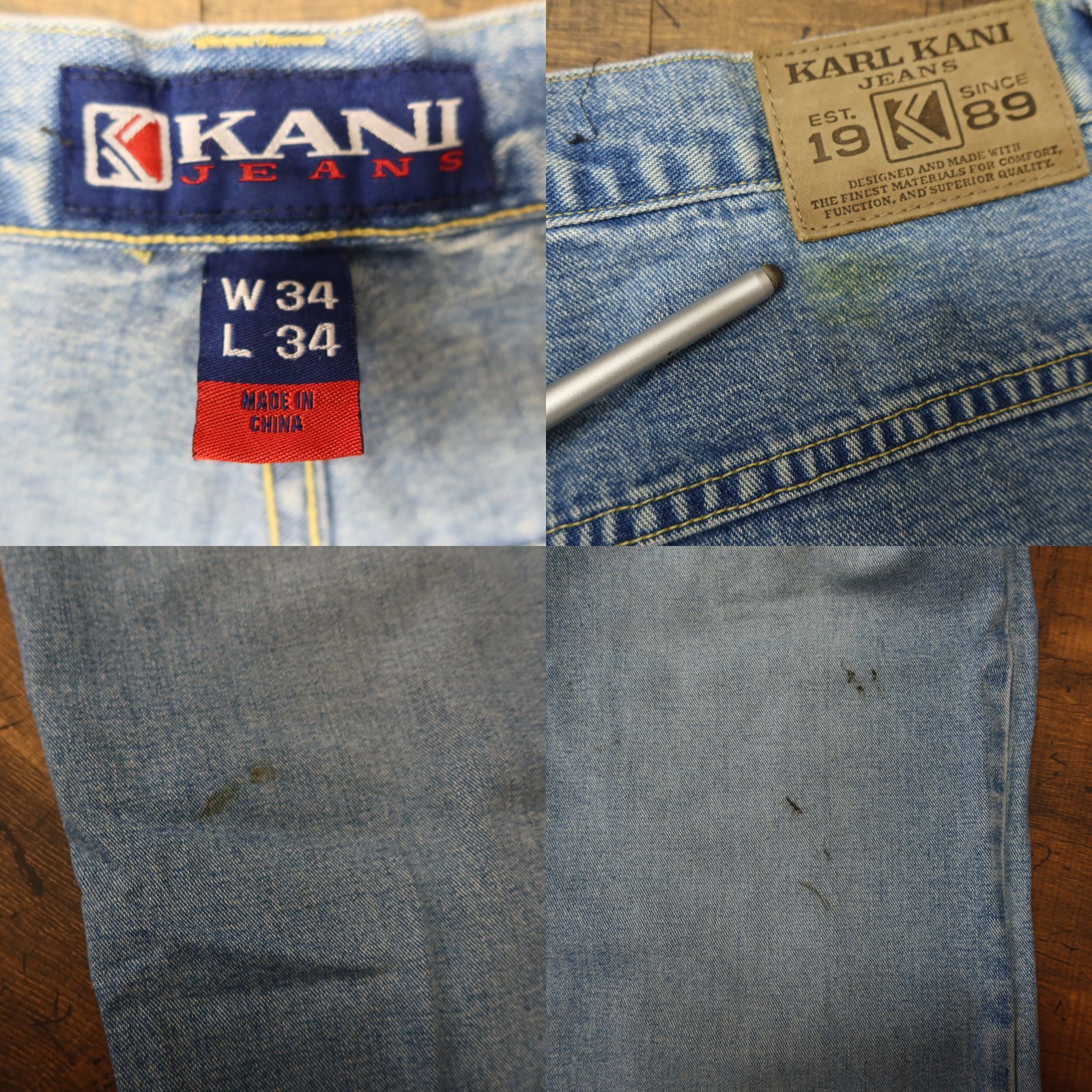 90's Kani Jeans カールカナイ W34L34 - www.fourthquadrant.in