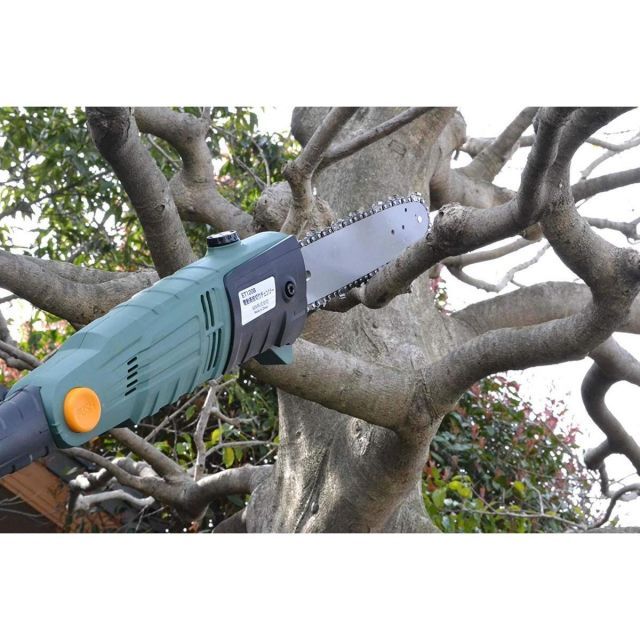 電動高枝切りチェンソー 高枝健太郎くん ET1208 家庭用 軽量 ハイパワー