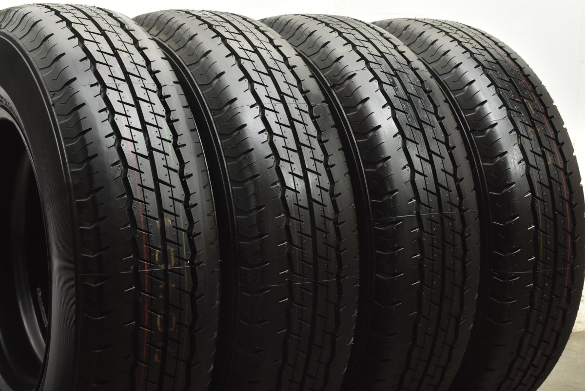 新作続々入荷。 製 新車外し バリ溝 トヨタ 200 ハイエース 純正 15in 6.5J 35 PCD139.7 ダンロップ SP175N 195 80R15 LT レジアスエース 多面的な