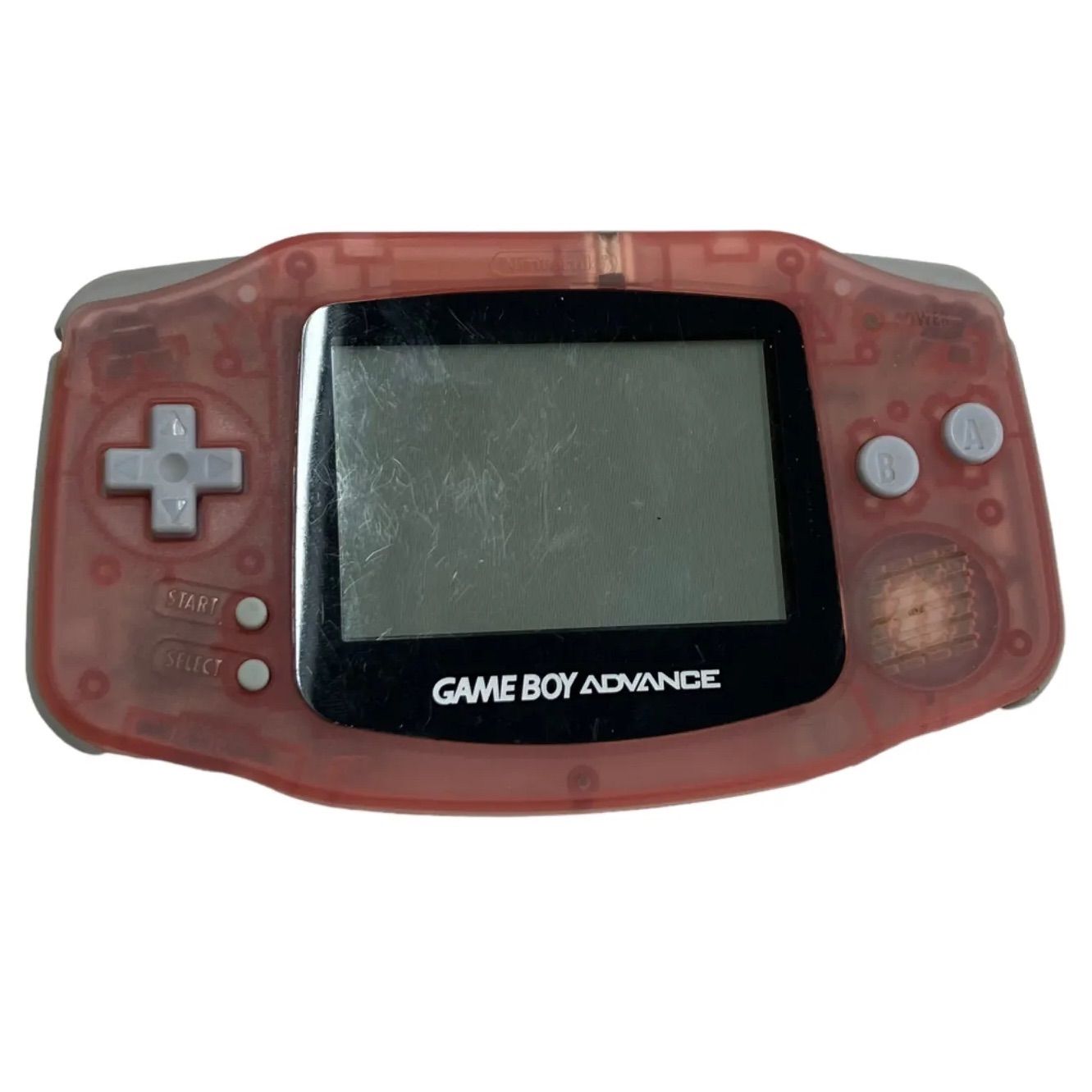 186000 GAMEBOY ADVANCE  ミルキーピンクスケルトン AGB-001 動作未確認