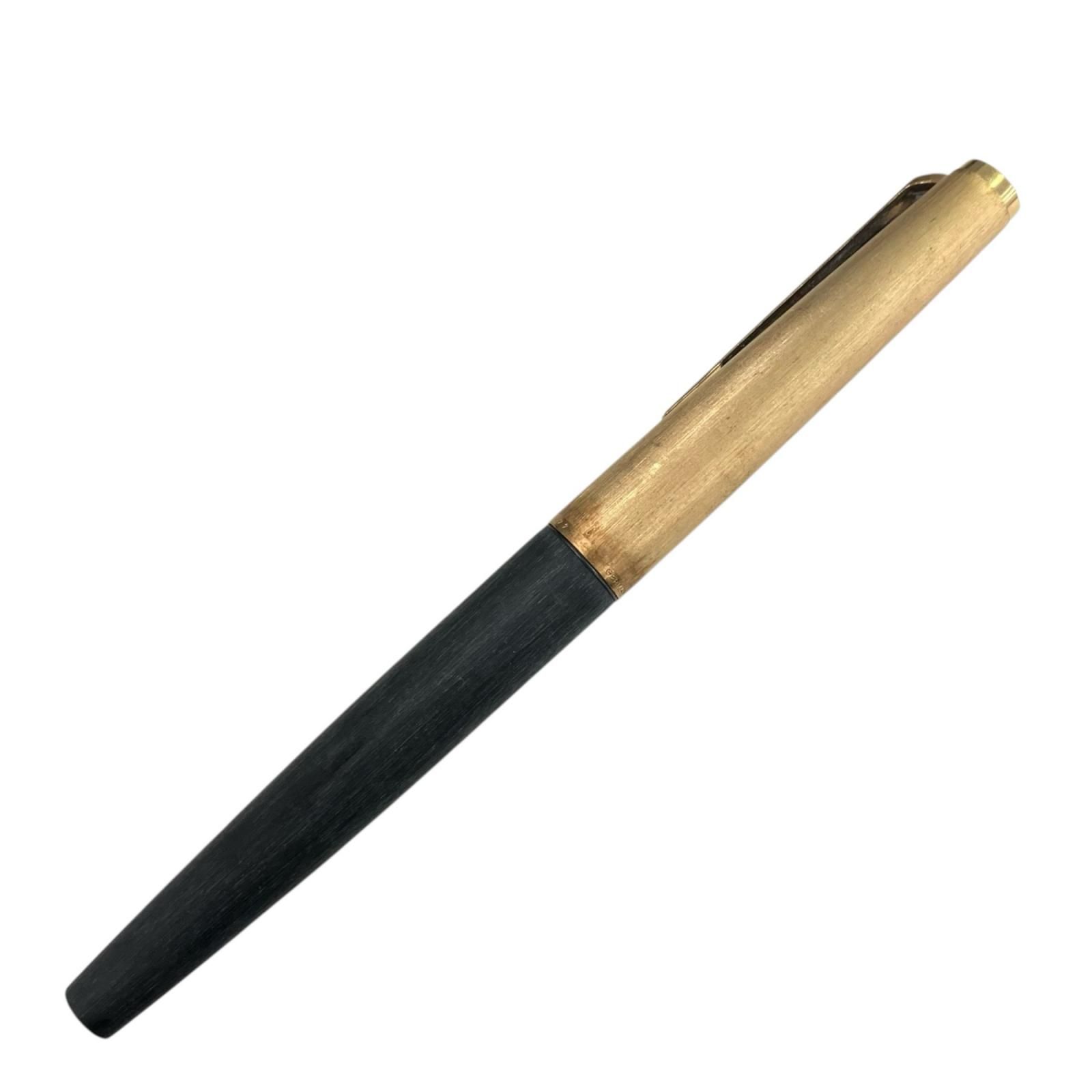 683000 MONTBLANC モンブラン 万年筆 224 ブラック|ゴールド K14ゴールド