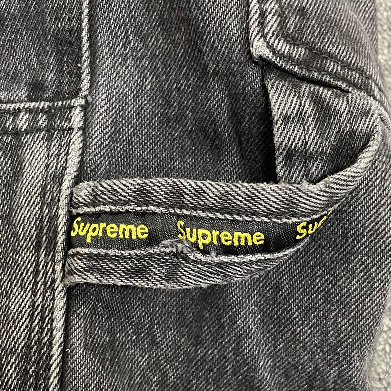 国内正規 SUPREME 23SS Double Knee Painter Pant ダブルニー ペインター デニム パンツ ジーンズ シュプリーム  ブラック 32 55637A - メルカリ