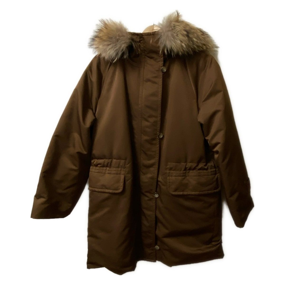 Max MaraWEEKEND マックスマーラウィークエンド コート サイズJ40 レディース - ブラウン 中綿|長袖|ファー着脱可|冬