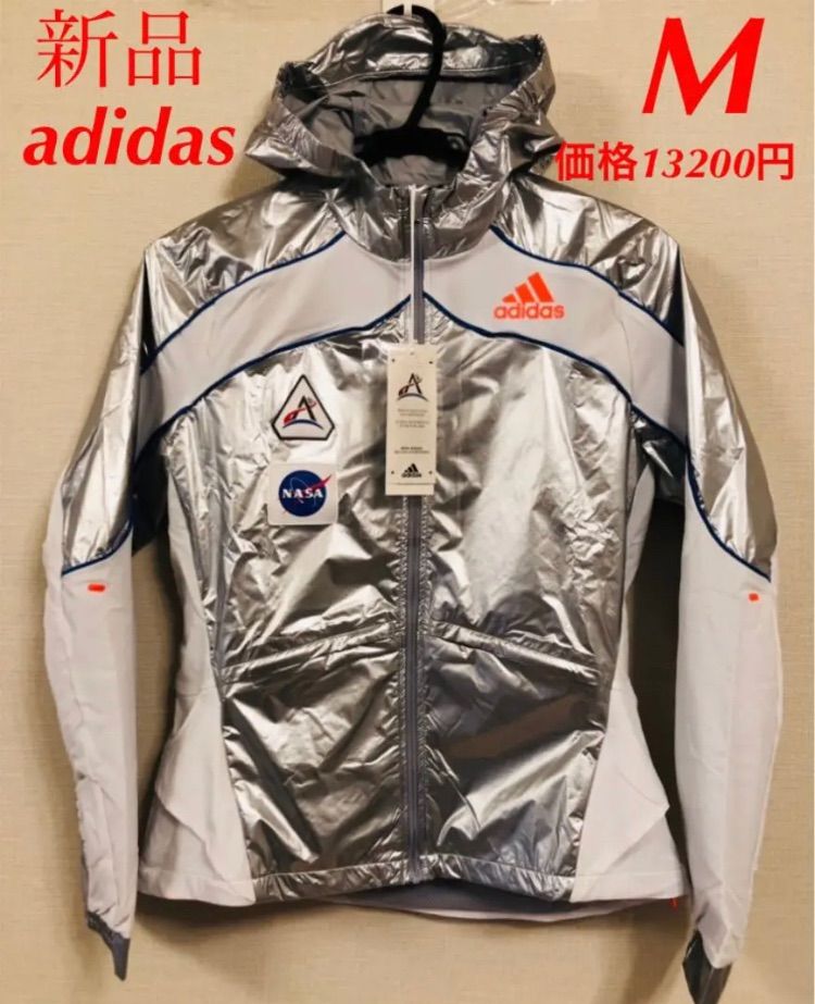 新品　adidas アディダス　フルジップランキングジャケット　NASA M