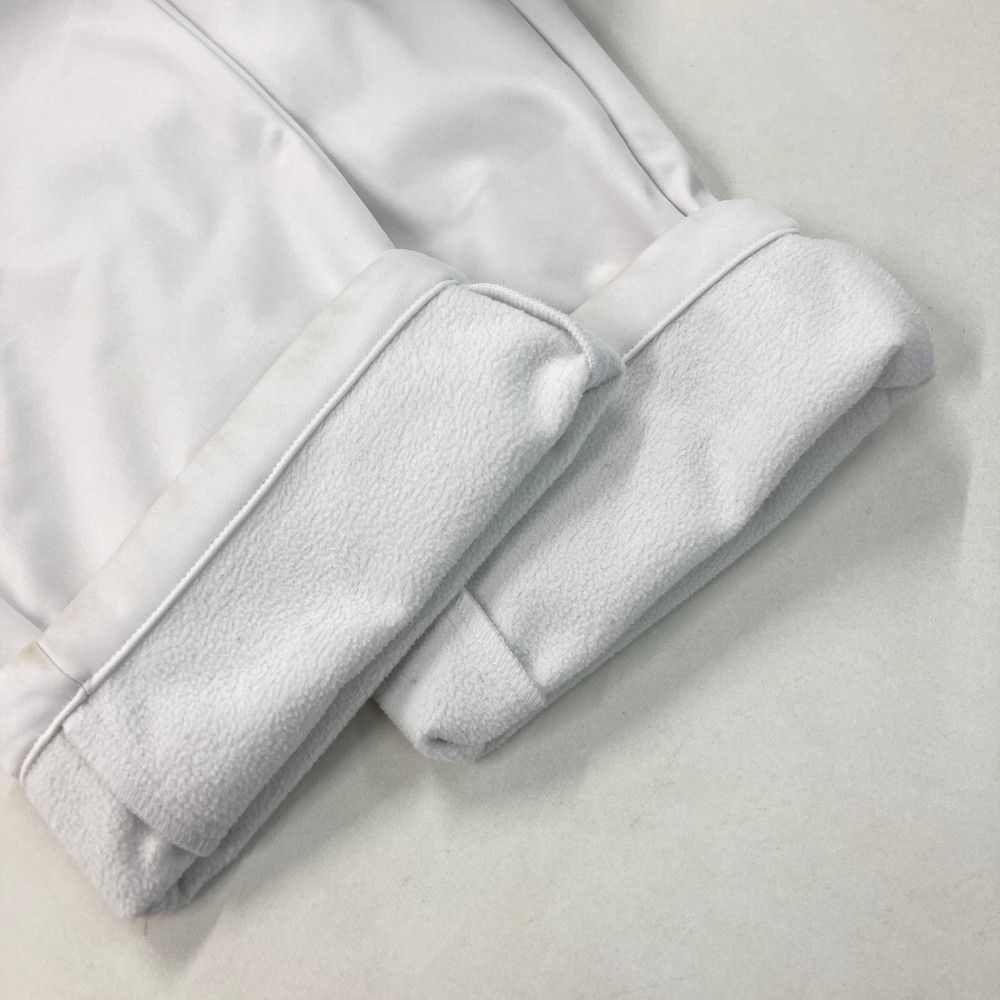 サイズ：XL   GOLF トミー ヒルフィガーゴルフ  裏起毛パンツ ロゴ刺繍  ホワイト系 [240101441105] ゴルフウェア メンズ ストスト サイズ：XL TOMMY HILFIGER GOLF トミー ヒルフィガーゴルフ 裏
