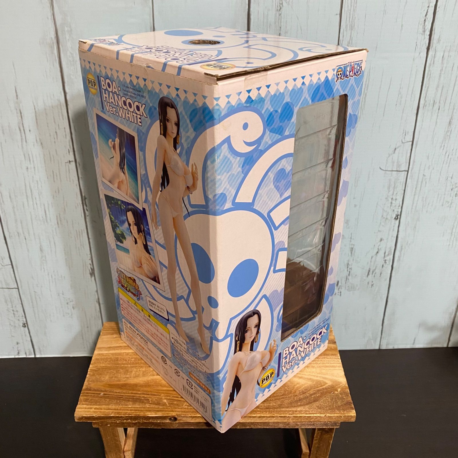 ボア・ハンコック Ver.WHITE 1/8スケール フィギュア 中古即納】[FIG]Portrait.Of.Pirates P.O.P LIMITED EDITION