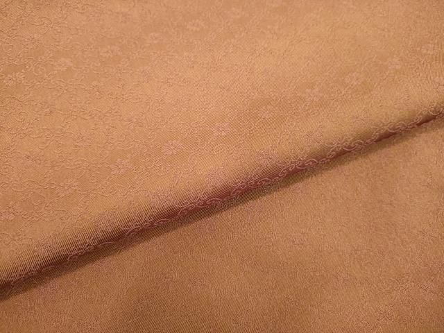 平和屋着物○上質なお召 花唐草文 正絹 逸品 DAAV1455tw 市場】平和屋