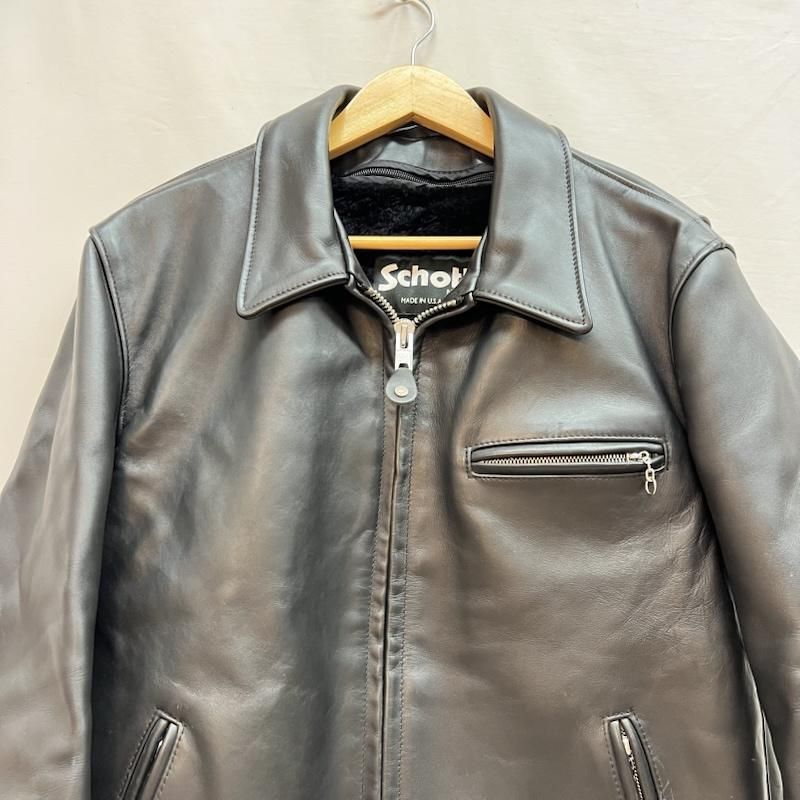 schott ショット ジャケット、上着 ライダース 643 襟付き