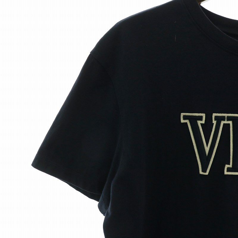 valentino garavani - ヴァレンティノ ガラヴァーニ Tシャツ カットソー 半袖 ロゴ スタッズ S ヴァレンティノ ガラヴァーニ VALENTINO GARAVANI Tシャツ