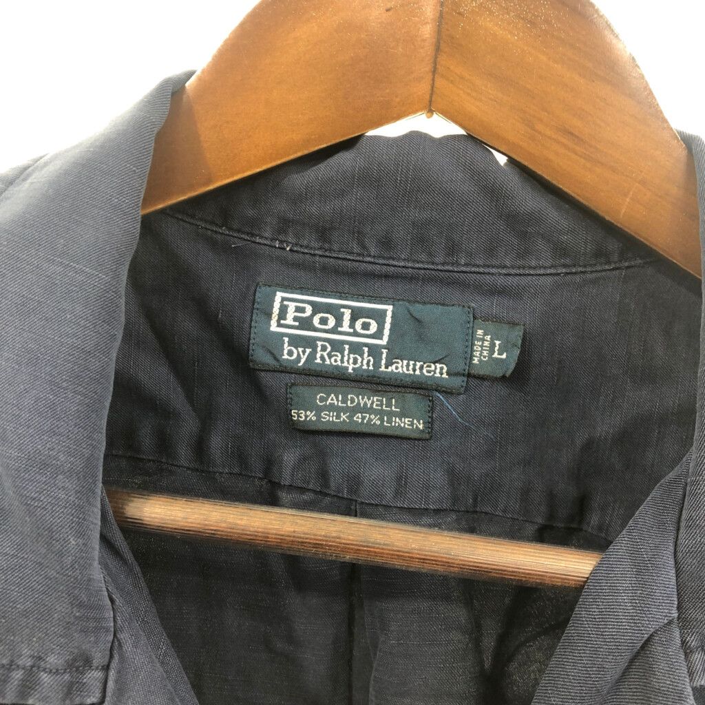 90年代 Polo by Ralph Lauren ラルフローレン CALDWELL シルク