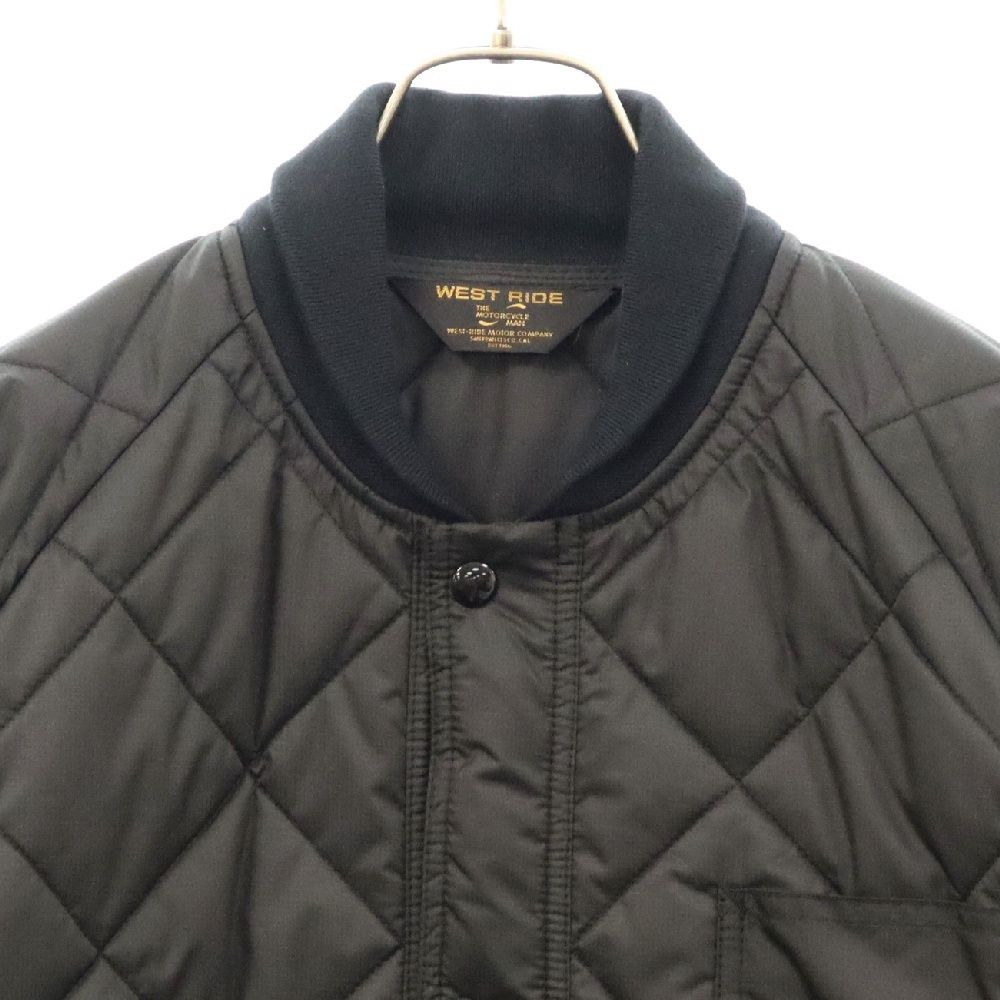WEST RIDE CYCLE TOGS (ウエスト ライド) ロゴ キルティング スナップ