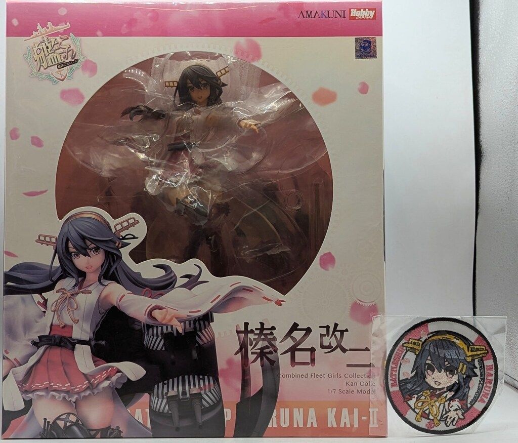 未開封品 ホビージャパン AMAKUNI 榛名改二 初回特典ワッペン付  AMAKUNI⁄ホビージャパン 榛名改二 特典ワッペン付き - メルカリ