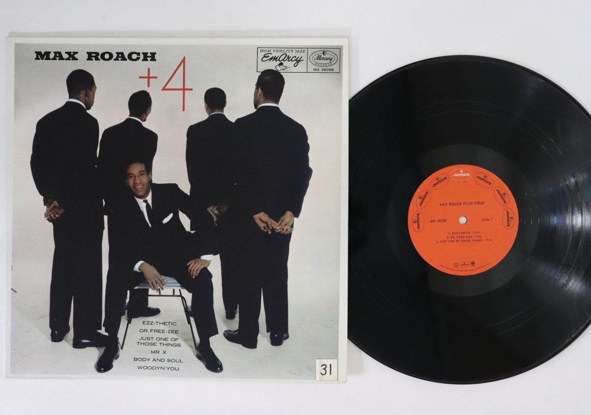 米LP Max Roach Plus Four MG36098 MERCURY /00260 - メルカリ