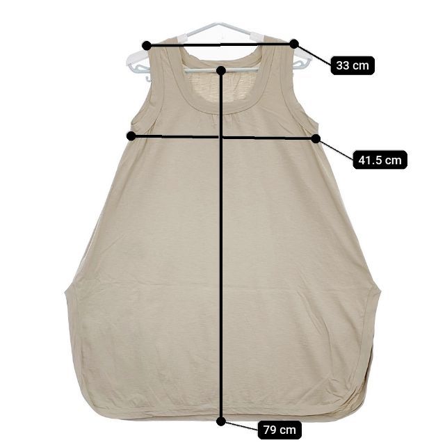 45R ノースリーブチュニック size 1 45rpm