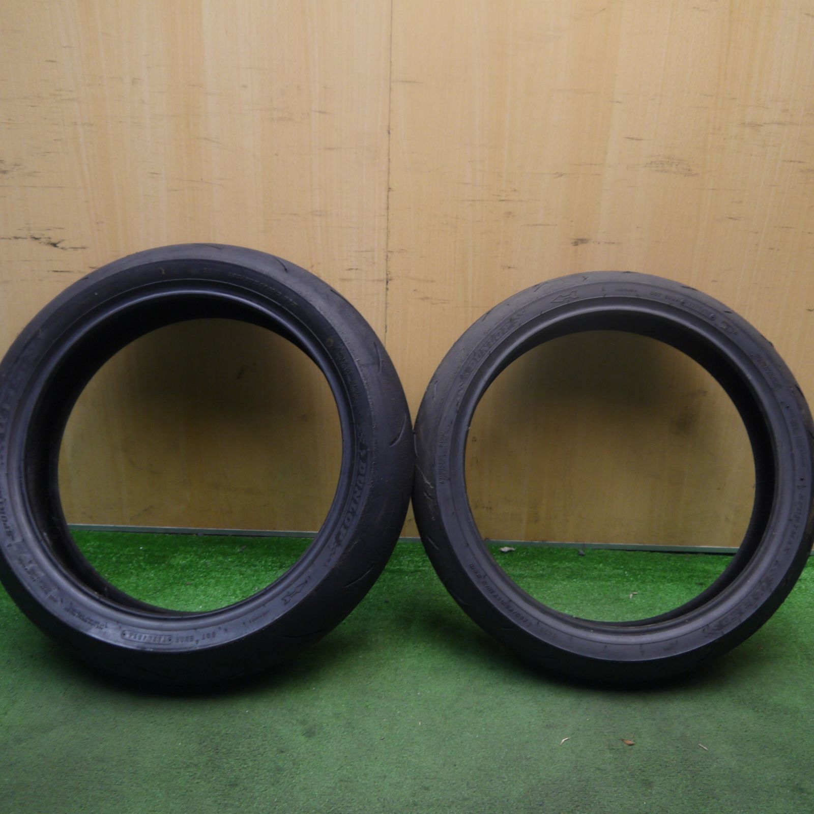 前後2本セット バイク タイヤ 110|70R17 150|60R17 ダンロップ スポーツマックス α-13 SP 17インチ レース 5092208Hノタ