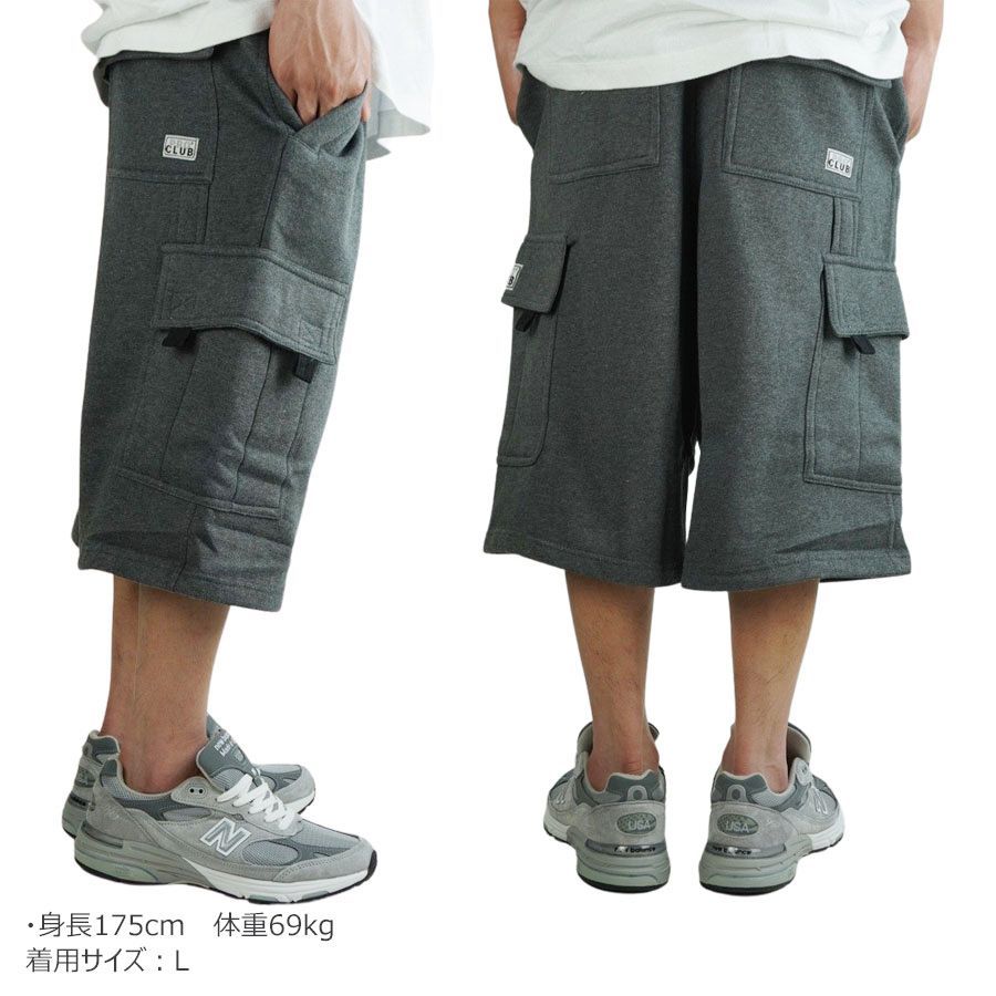 プロクラブ PRO CLUB メンズ ショーツ 167 FLEECE CARGO SHORT