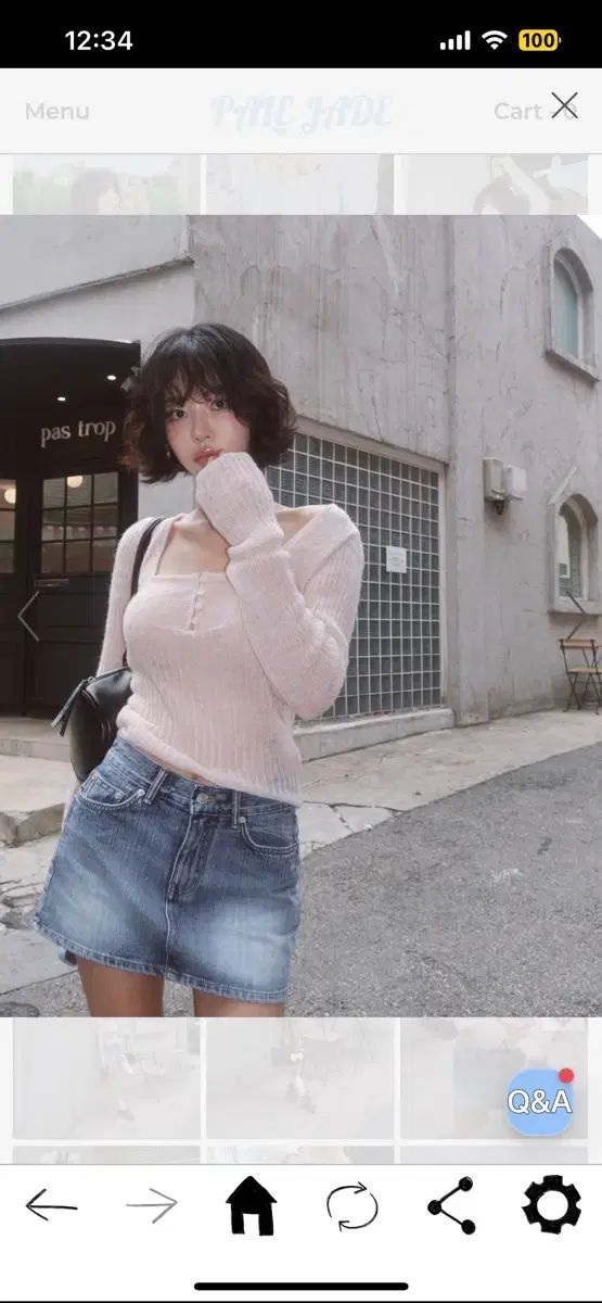 PALE JADE ペイルジェイド ニット