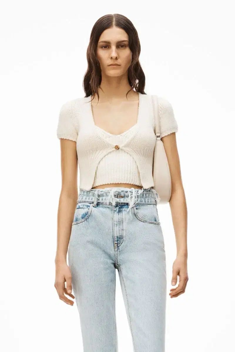 Alexander Wang(アレキサンダーワング) 半袖 カーディガン