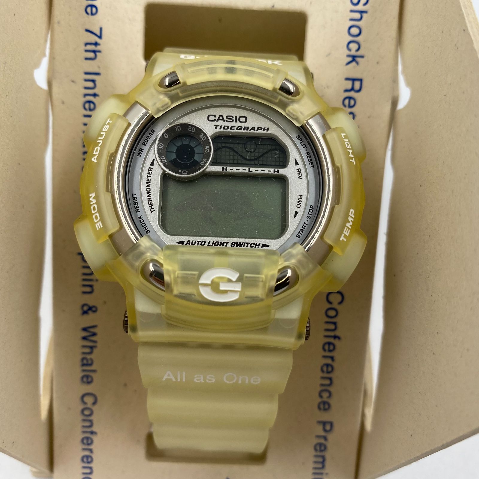 ロ*ム様 【新品未使用】G-SHOCK 第7回国際イルカ・クジラ会議 動作未確認 G-SHOCK - G−SHOCK 第7回国際イルカ‐クジラ会議記念モデルの