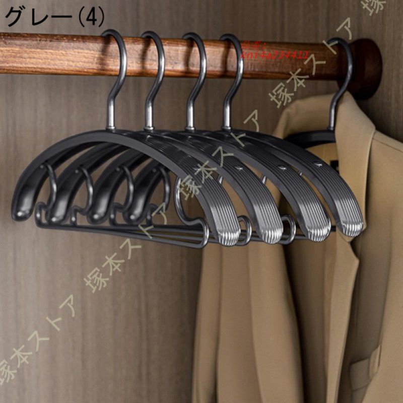 クローゼットハンガー 衣類変形にくい