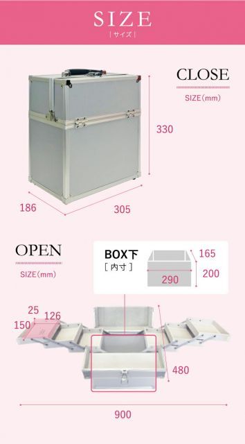 釣り 道具箱 大工 工具箱 キャビネット ツールボックス おしゃれ 大容量 持ち運び プラモデル 大型 整理 アルミ風ケース アメリカン雑貨 鍵付き キャリー LL ブラック HRDEVELOPMENT_JP