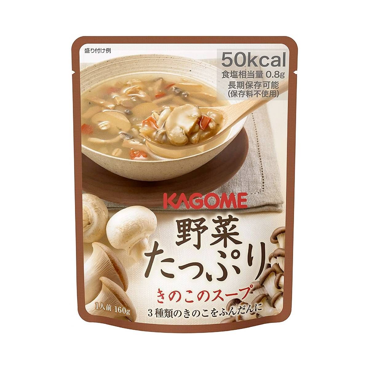 30食入 カゴメ 野菜たっぷりきのこのスープ