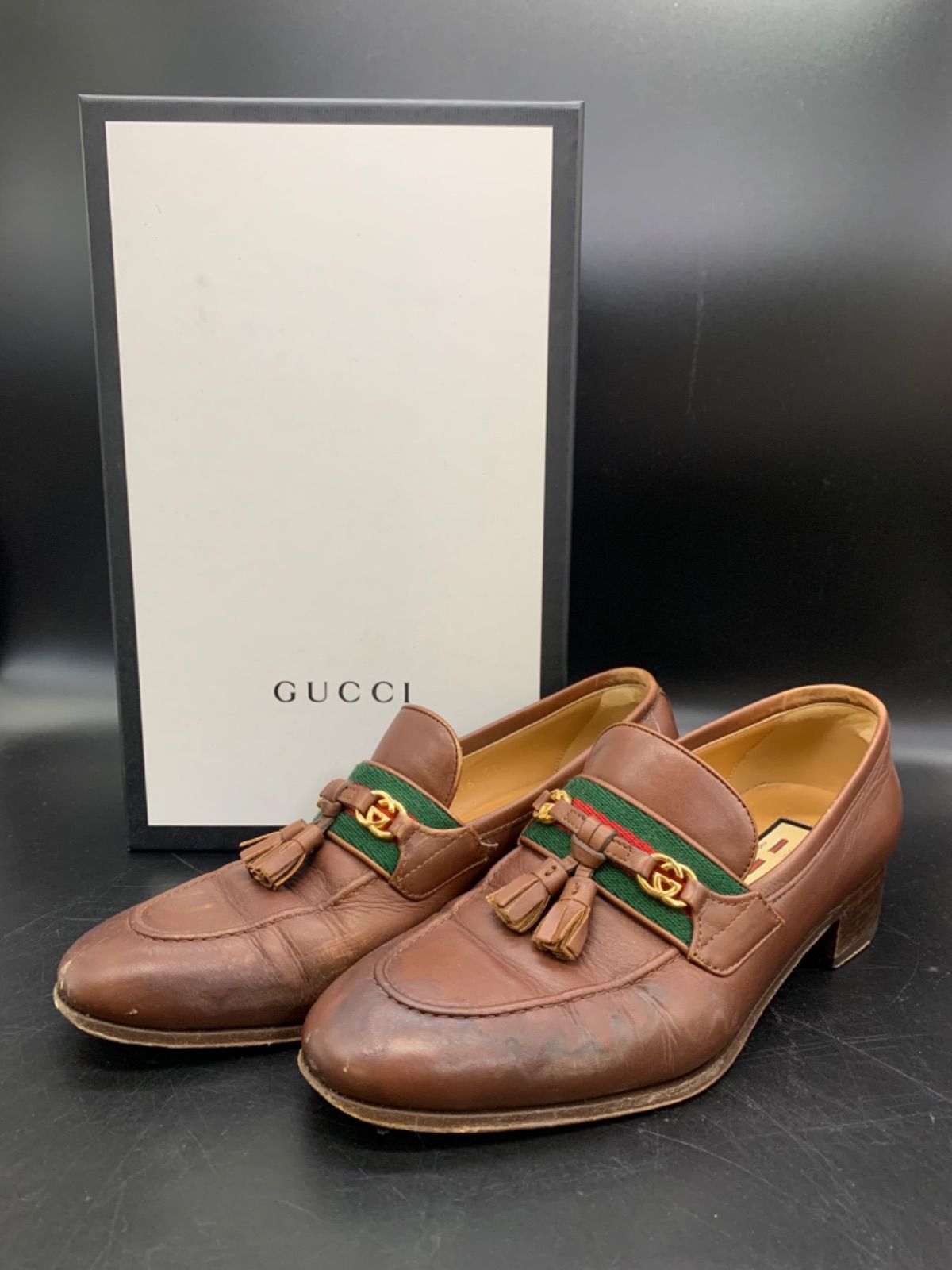 GUCCI タッセルローファー 梅屋敷店