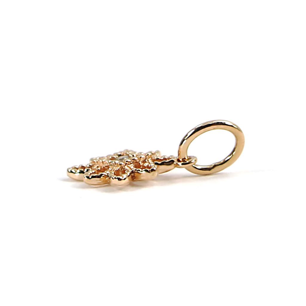 agete BRAND ANNIVERSARY k10 ペンダントトップ ペンダントトップ agete／アガット K10 ダイヤモンド 0.01ct
