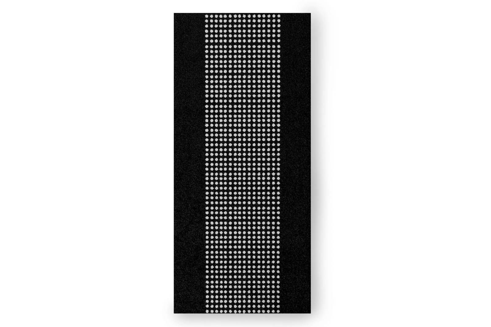 ナイロンパイルのモノトーンなオールラウンドマット/キッチンマット　DOTS　68×148cm/127xDOTMAL09