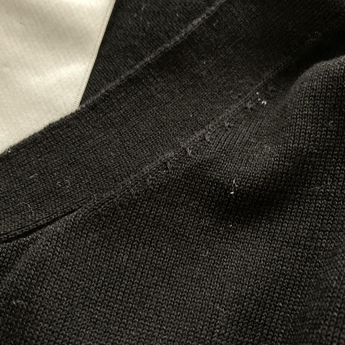 コレクション whim gazette ウィムガゼット カーディガン サイズF レディース - 黒×白 長袖 ボーダー 送料無料!