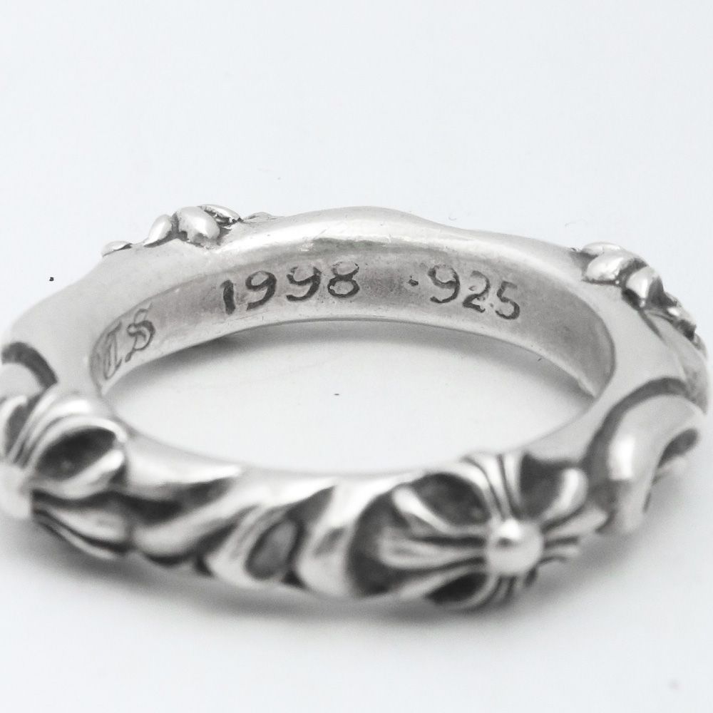 14号 CHROME HEARTS SBT BAND RING - メルカリ