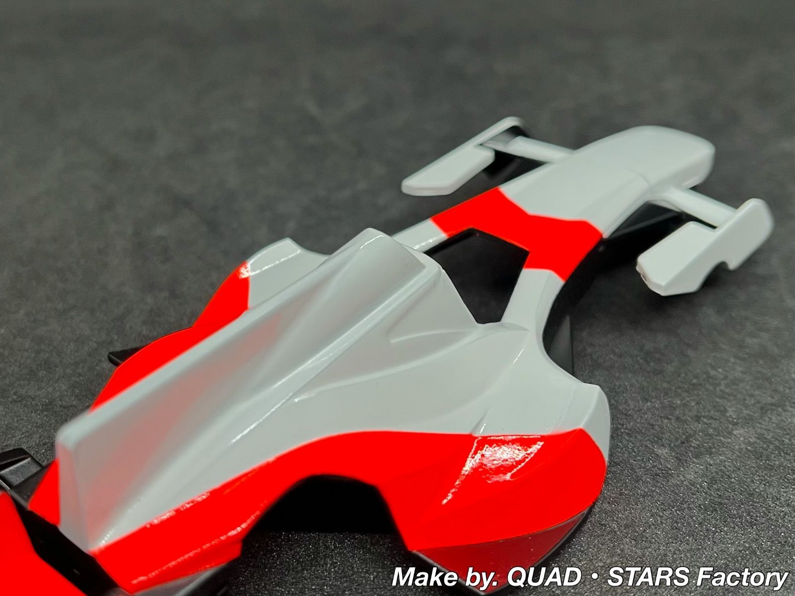 ミニ四駆・オリジナル塗装ボディ】シャドウシャーク／F1スタイル