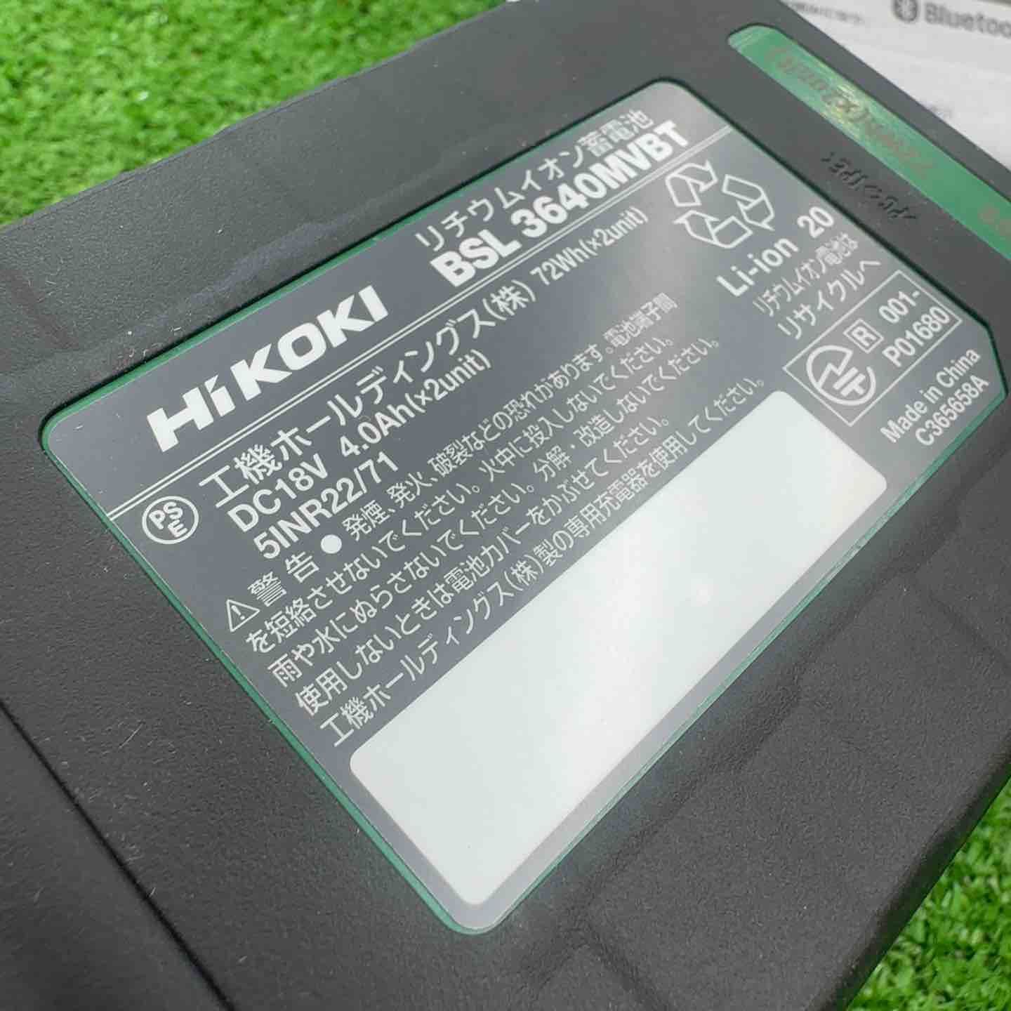 Bluetooth内蔵 36V|4.0Ah