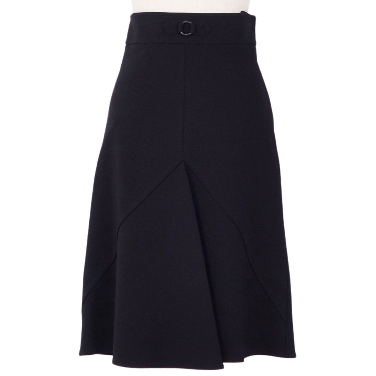 極美品 エルメス HERMES スカート 23SS レーヨン ジャージー ボトム