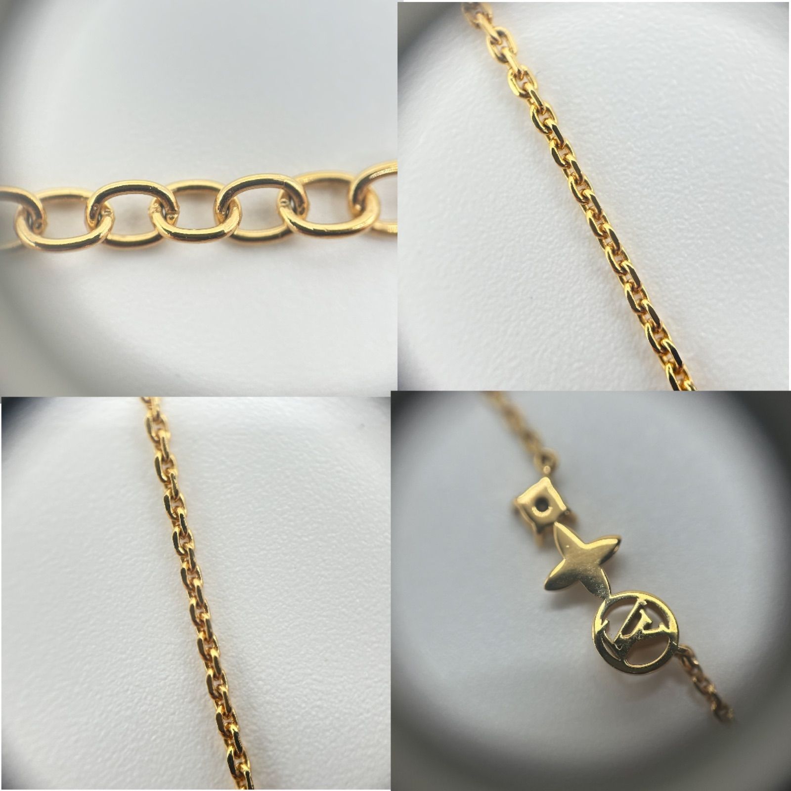 ヴィトン　ネックレス　VUITTON ゴールド　美品 Louis Vuitton ネックレス