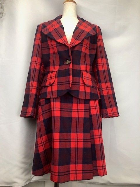 Vivienne Westwood ヴィヴィアンウエストウッドRED LABEL ラブジャケット ラップスカート セットアップ サイズ3 日本製  10001M 16-01-482009 06051801 02 - メルカリ